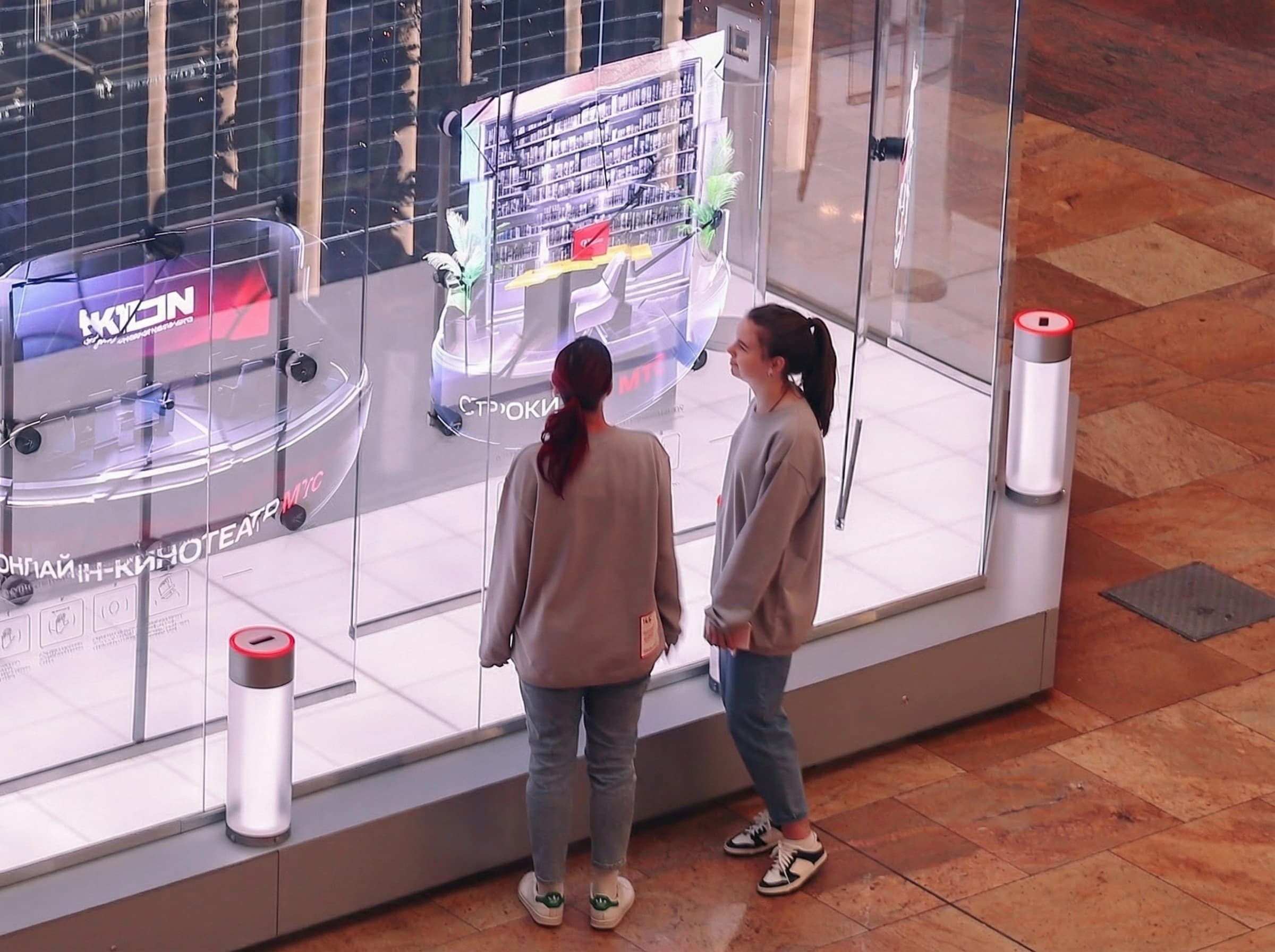 Брендированный стенд МТС